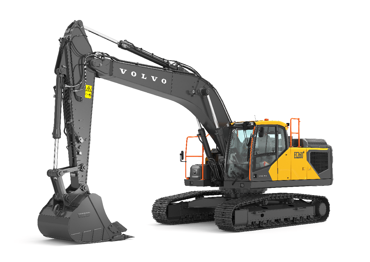მუხლუხა ექსკავატორი Volvo EC260FL3